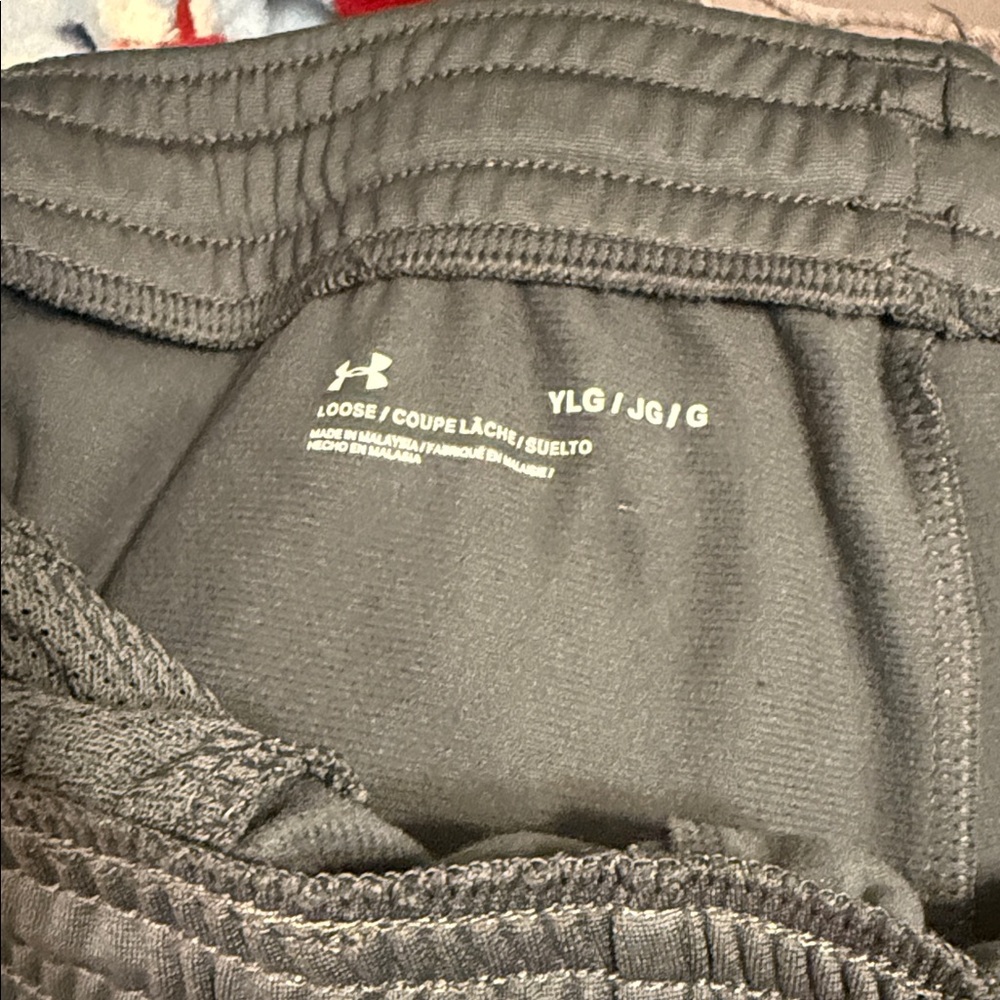 Under Armour Charcoal Gray Loose Fit Shorts